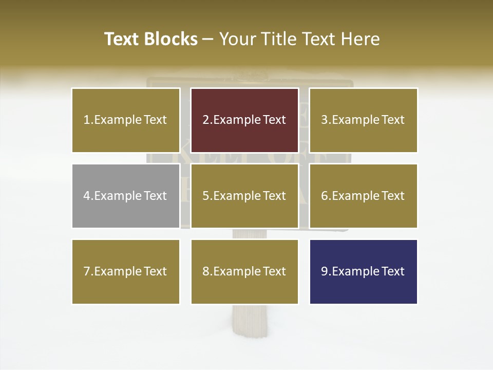 Touching Aging Finger PowerPoint Template