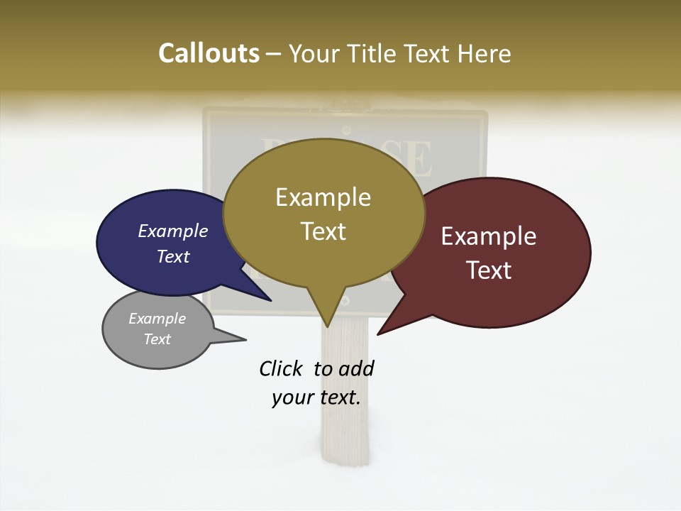 Touching Aging Finger PowerPoint Template