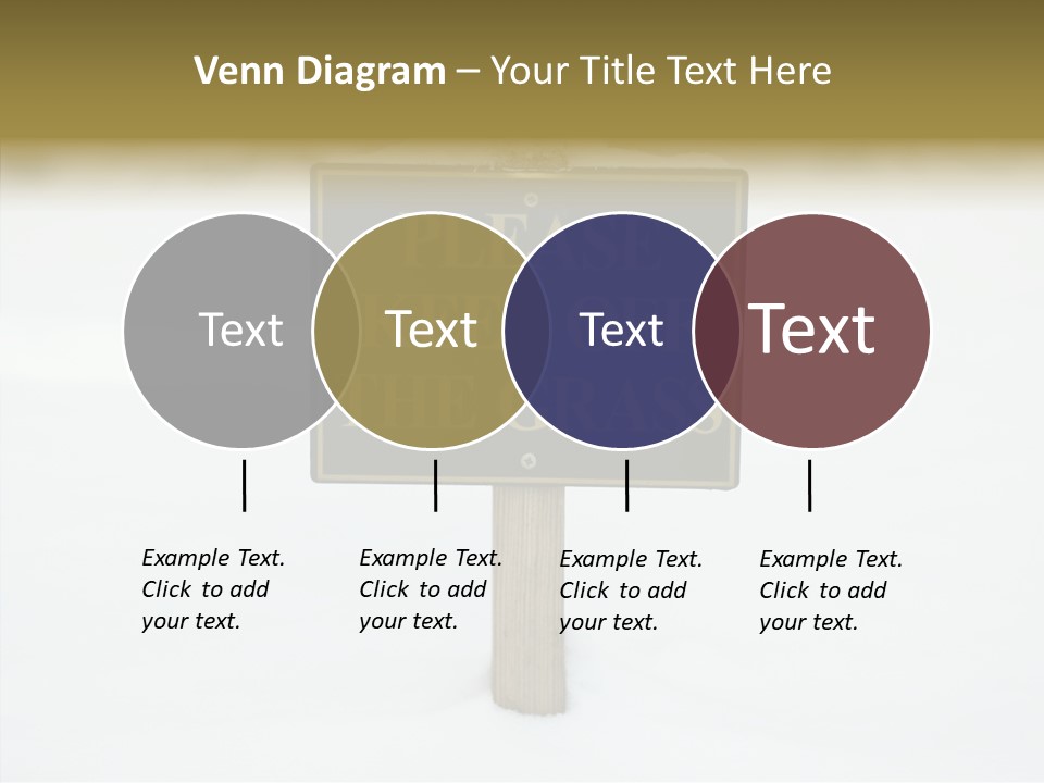 Touching Aging Finger PowerPoint Template