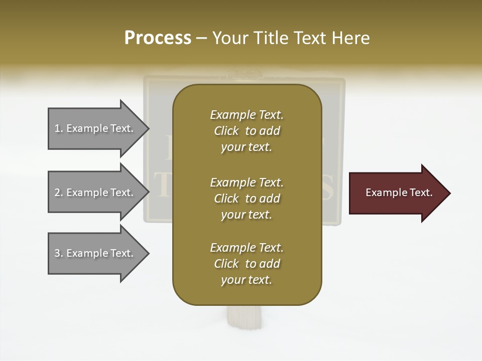 Touching Aging Finger PowerPoint Template