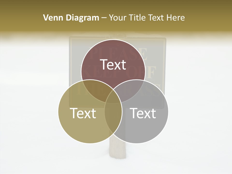 Touching Aging Finger PowerPoint Template