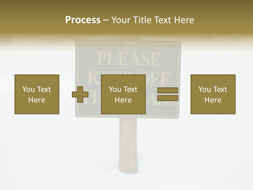 Touching Aging Finger PowerPoint Template