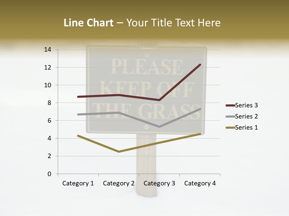 Touching Aging Finger PowerPoint Template