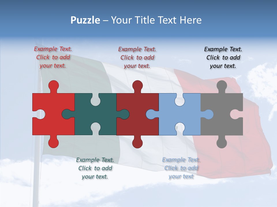 Caregiver Old Finger PowerPoint Template