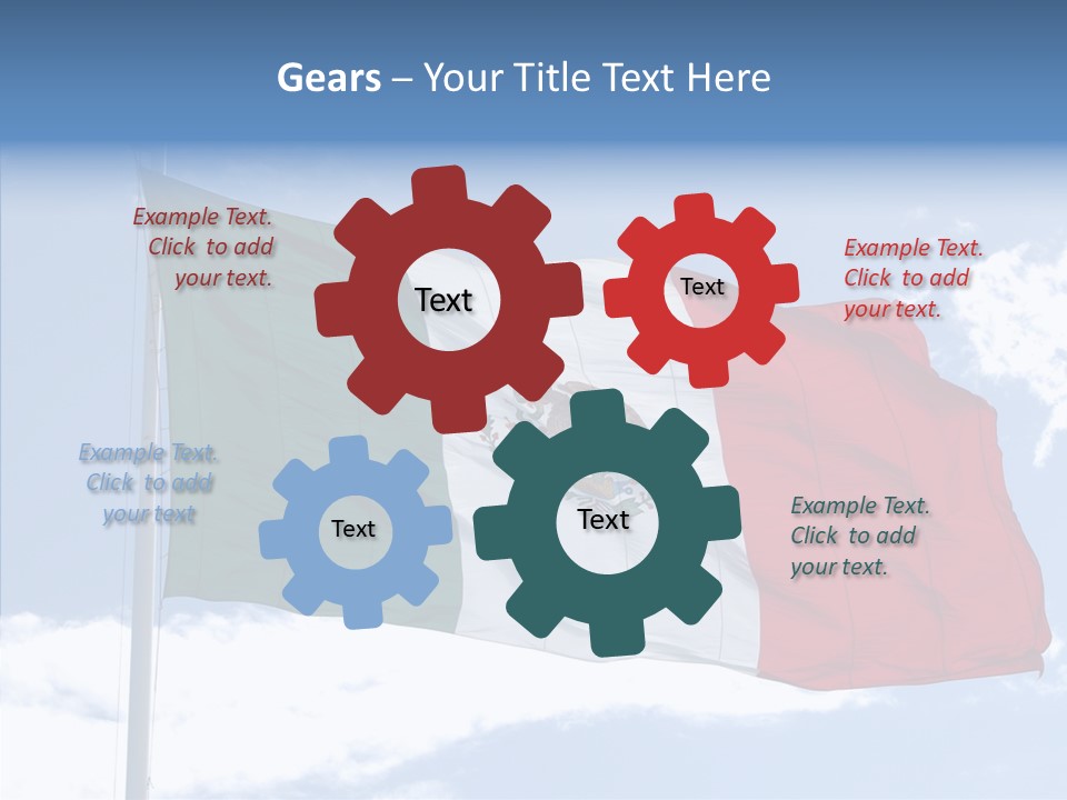 Caregiver Old Finger PowerPoint Template