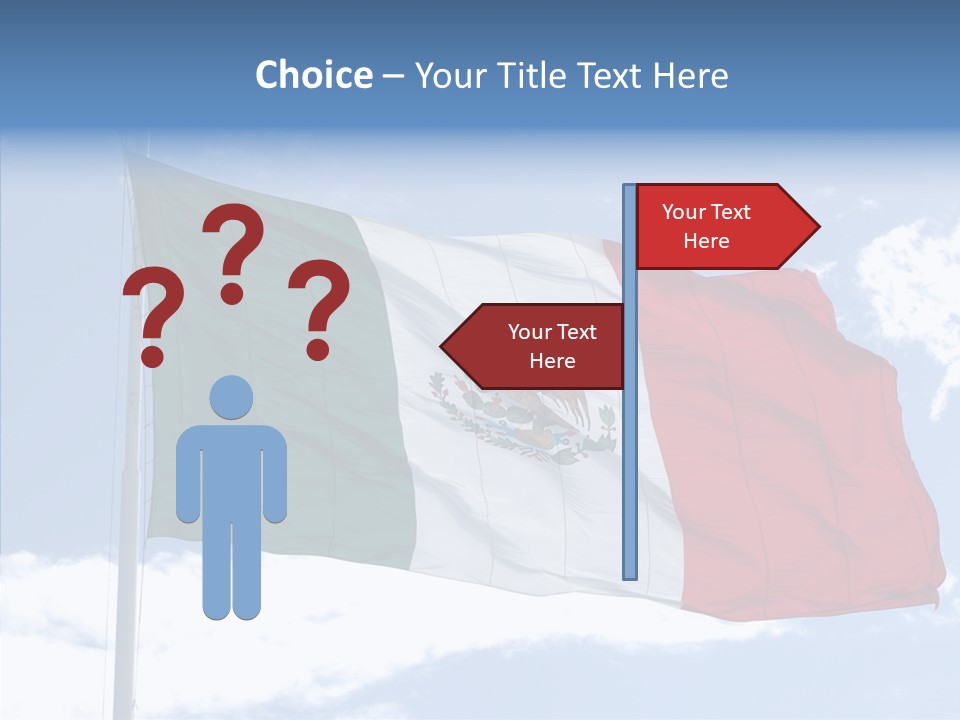 Caregiver Old Finger PowerPoint Template