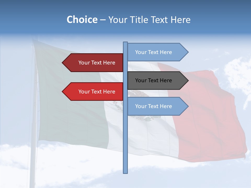 Caregiver Old Finger PowerPoint Template