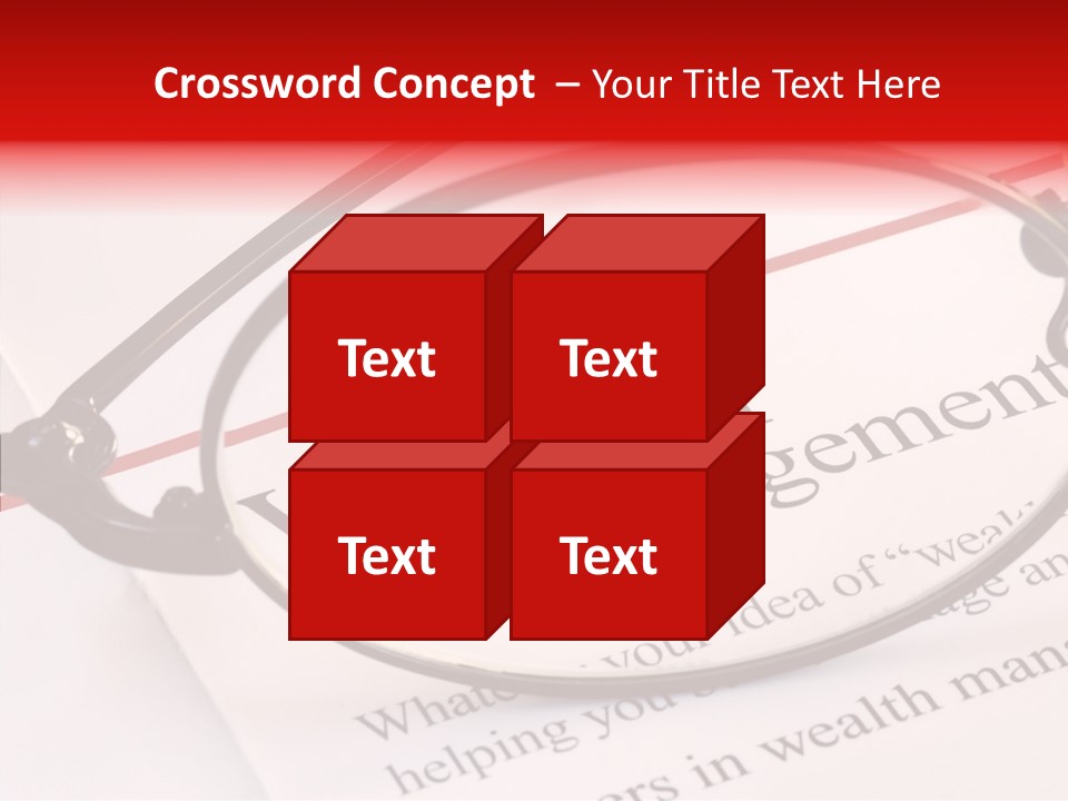 Closeup Hold Close Up PowerPoint Template