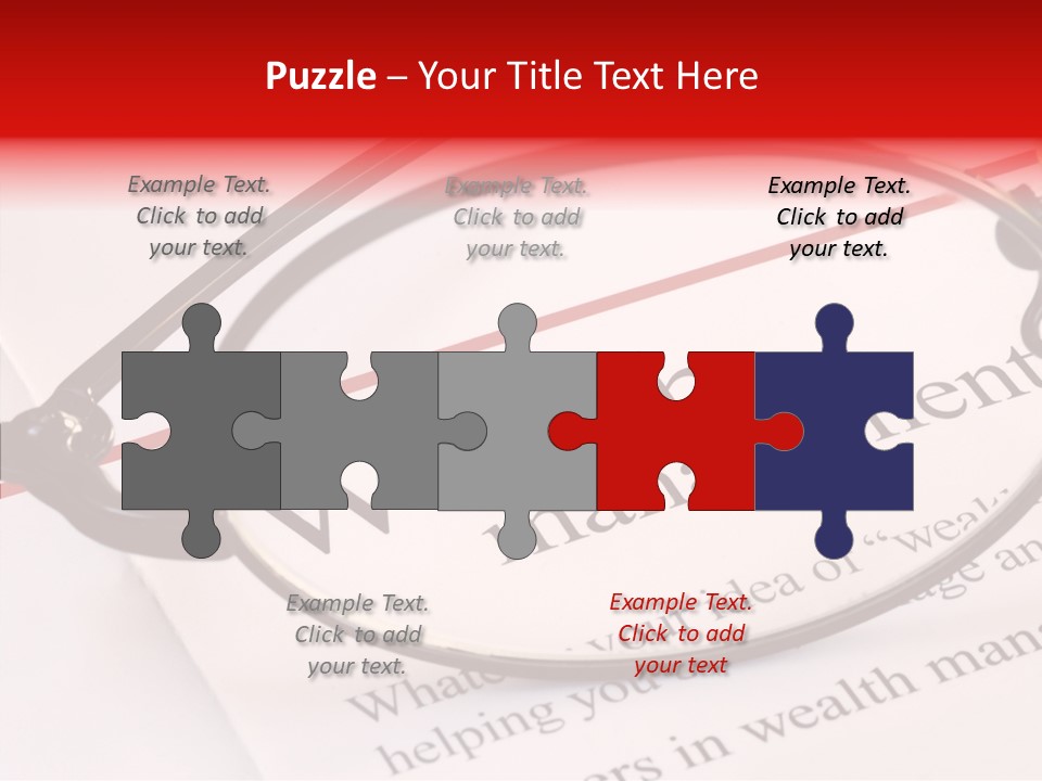 Closeup Hold Close Up PowerPoint Template