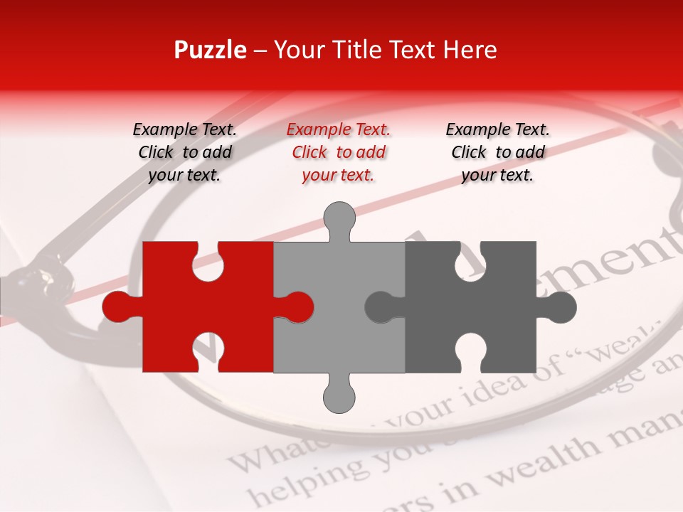 Closeup Hold Close Up PowerPoint Template