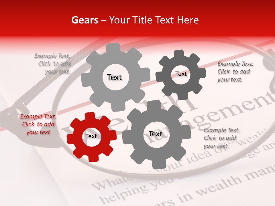 Closeup Hold Close Up PowerPoint Template