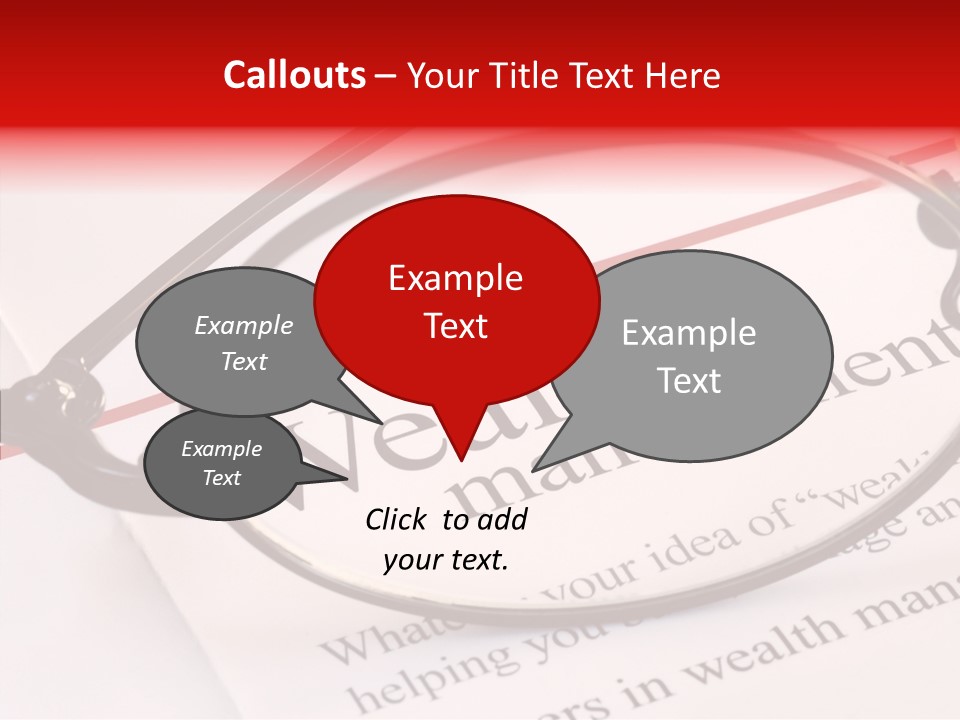Closeup Hold Close Up PowerPoint Template