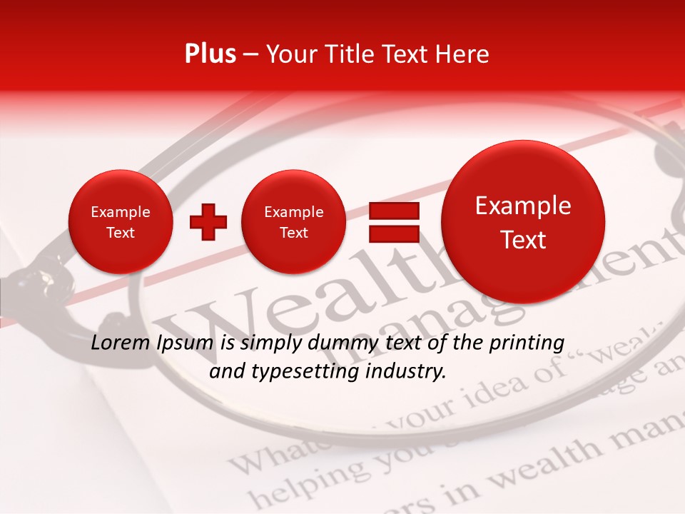 Closeup Hold Close Up PowerPoint Template