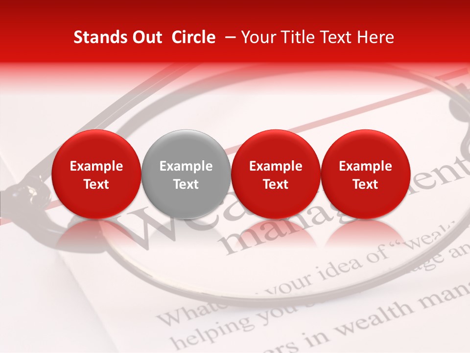 Closeup Hold Close Up PowerPoint Template