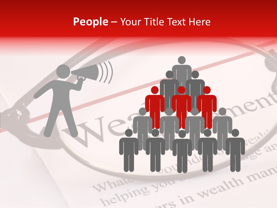 Closeup Hold Close Up PowerPoint Template