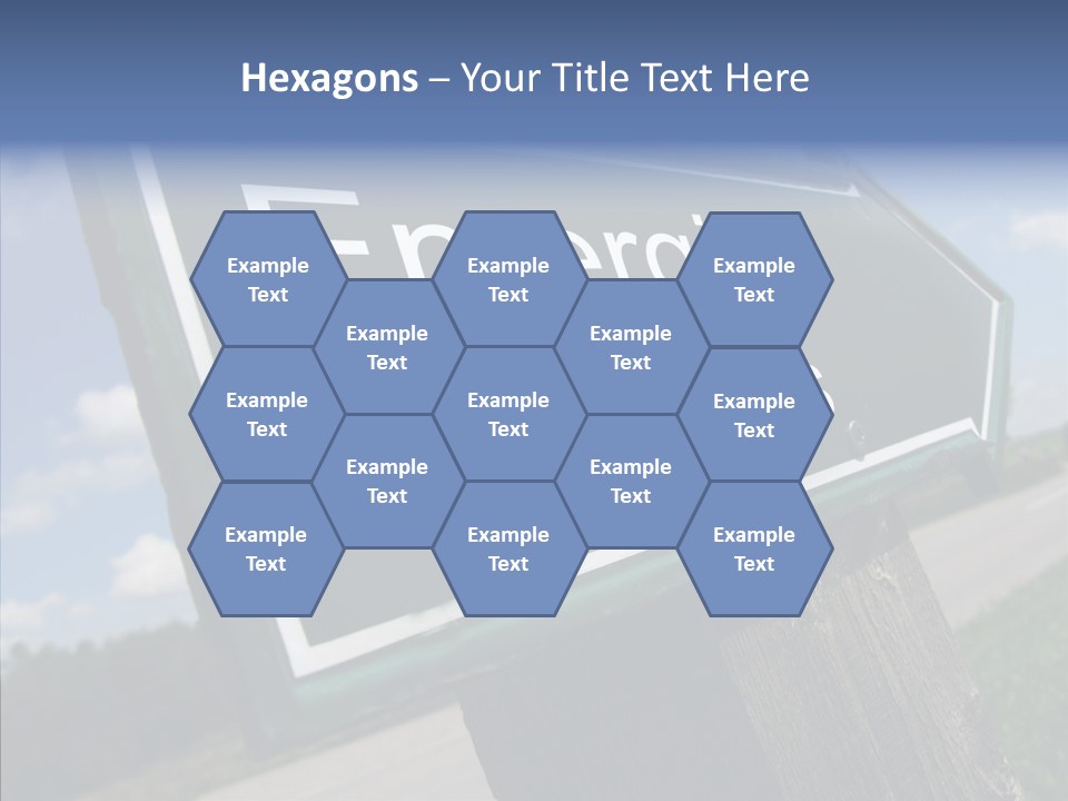 Hand Aging Background PowerPoint Template