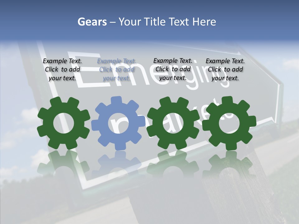 Hand Aging Background PowerPoint Template