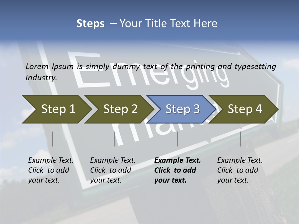 Hand Aging Background PowerPoint Template