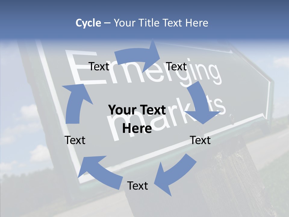 Hand Aging Background PowerPoint Template