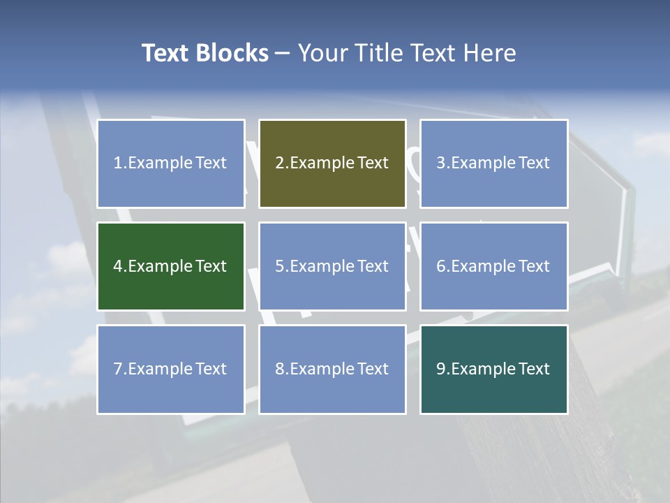 Hand Aging Background PowerPoint Template