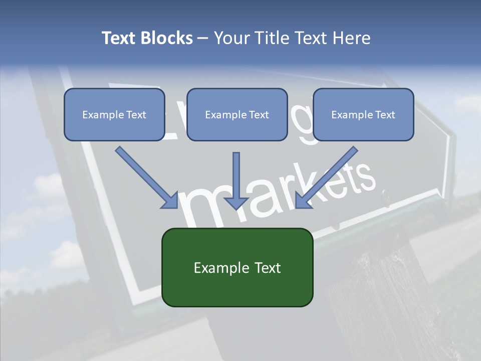 Hand Aging Background PowerPoint Template