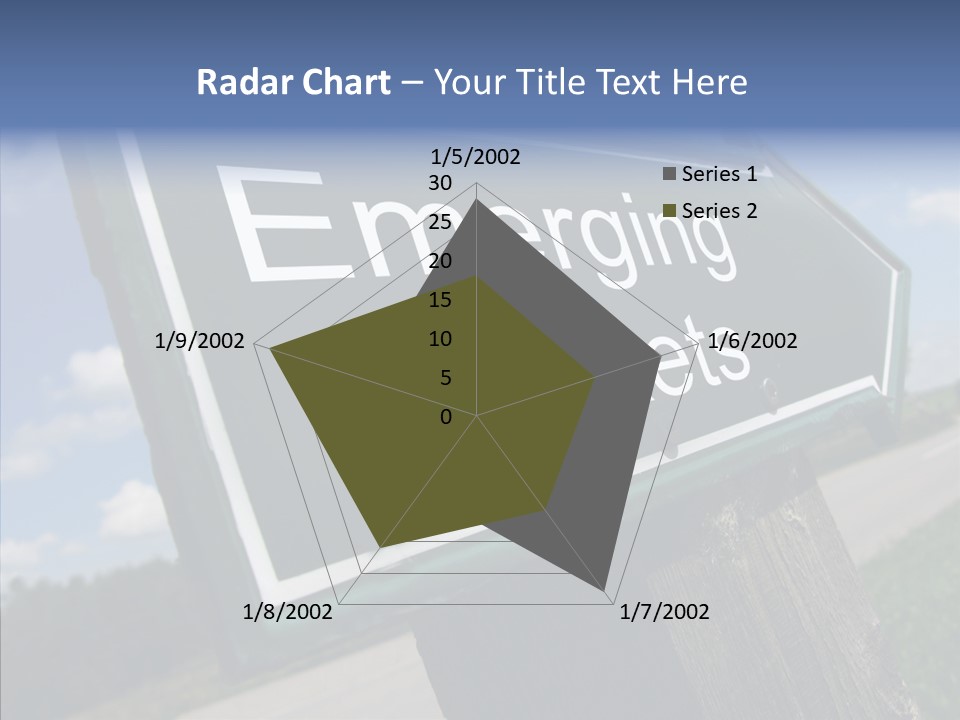 Hand Aging Background PowerPoint Template