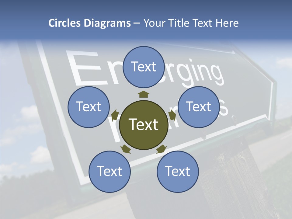 Hand Aging Background PowerPoint Template