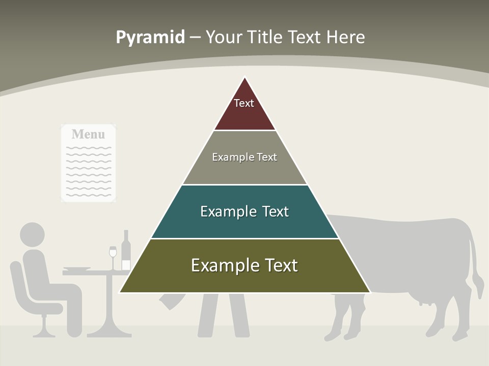 White Young Caregiver PowerPoint Template