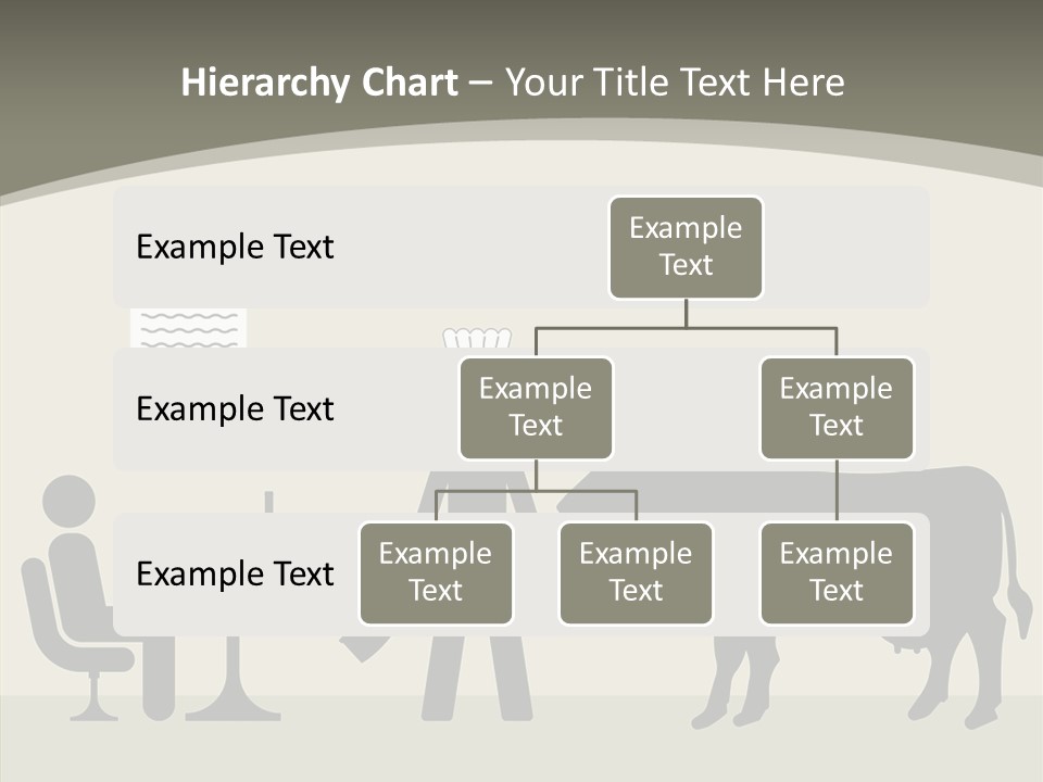 White Young Caregiver PowerPoint Template