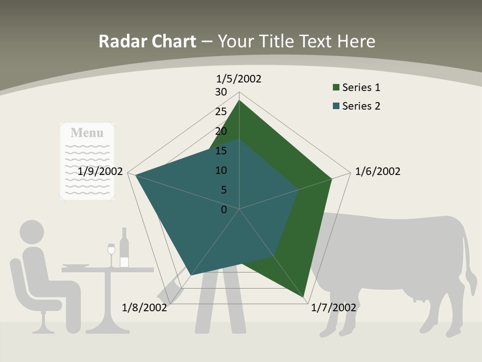 White Young Caregiver PowerPoint Template