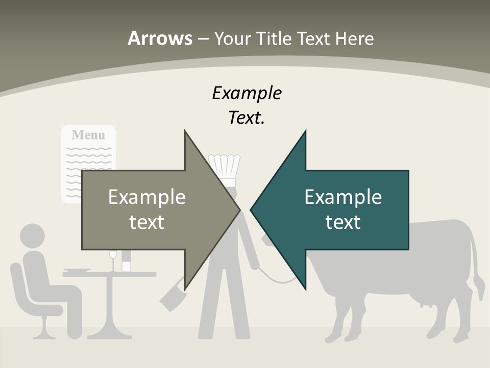 White Young Caregiver PowerPoint Template
