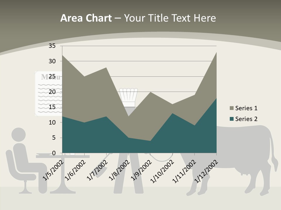 White Young Caregiver PowerPoint Template