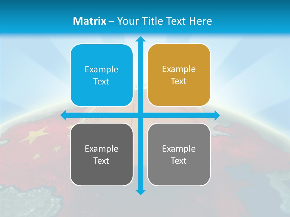 Caregiver Elder Close Up PowerPoint Template