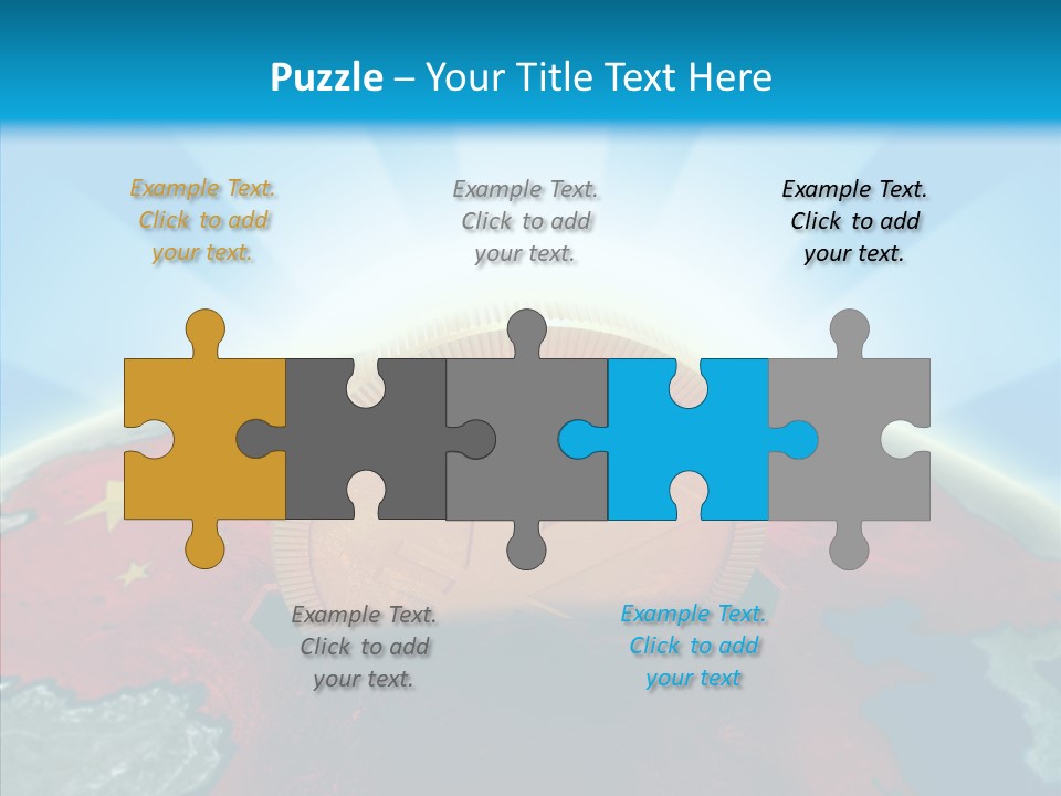 Caregiver Elder Close Up PowerPoint Template