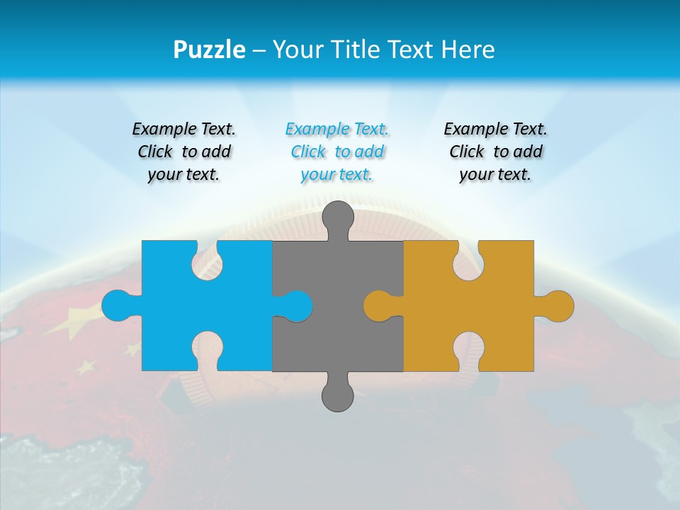 Caregiver Elder Close Up PowerPoint Template