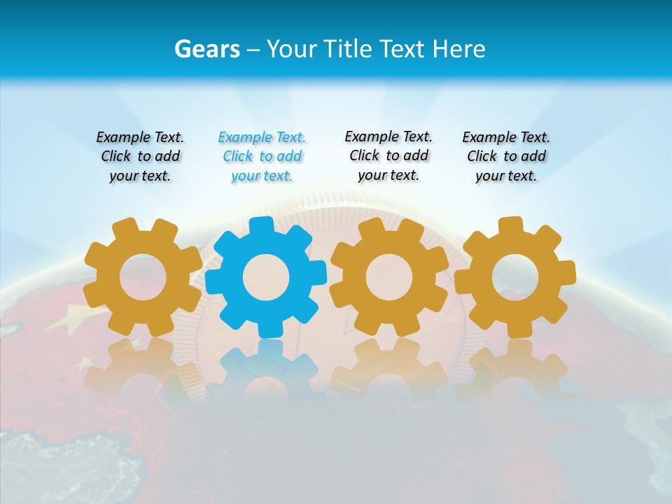 Caregiver Elder Close Up PowerPoint Template