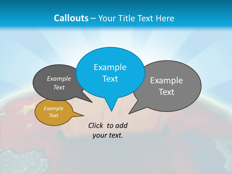 Caregiver Elder Close Up PowerPoint Template