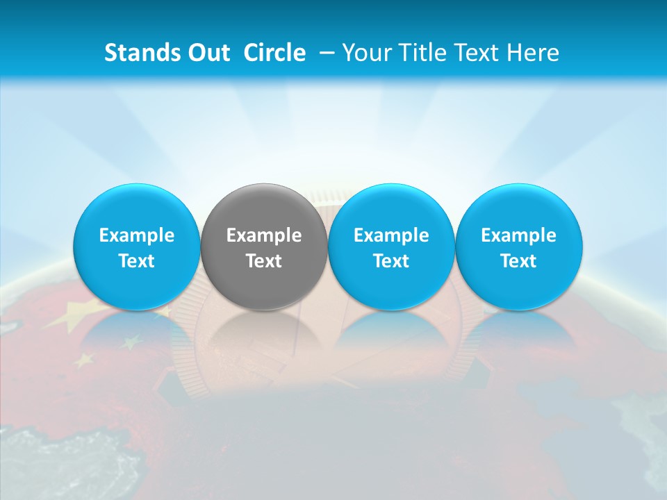 Caregiver Elder Close Up PowerPoint Template