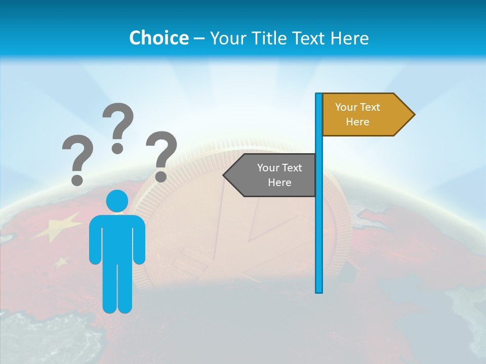 Caregiver Elder Close Up PowerPoint Template