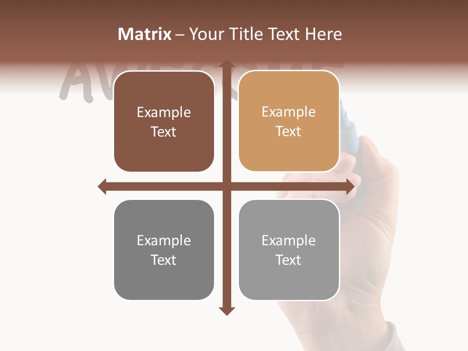 Togetherness Caregiver Grandmother PowerPoint Template