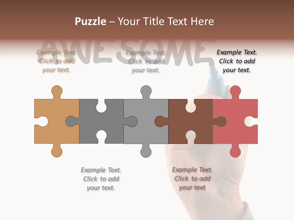 Togetherness Caregiver Grandmother PowerPoint Template