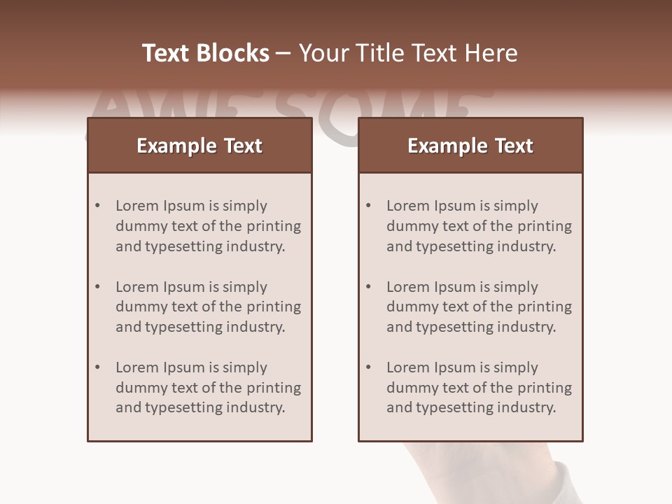 Togetherness Caregiver Grandmother PowerPoint Template
