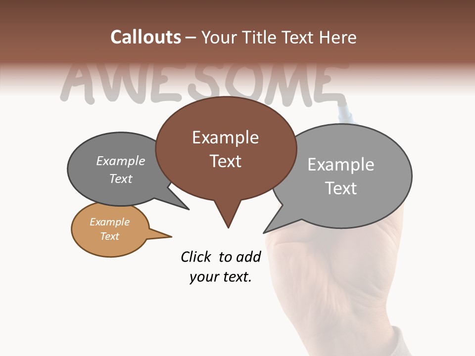 Togetherness Caregiver Grandmother PowerPoint Template