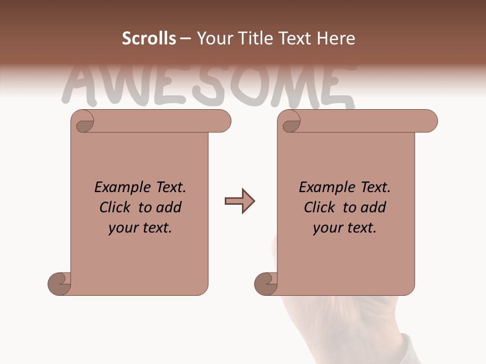 Togetherness Caregiver Grandmother PowerPoint Template