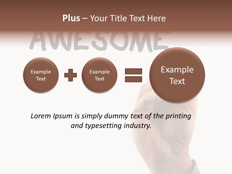 Togetherness Caregiver Grandmother PowerPoint Template