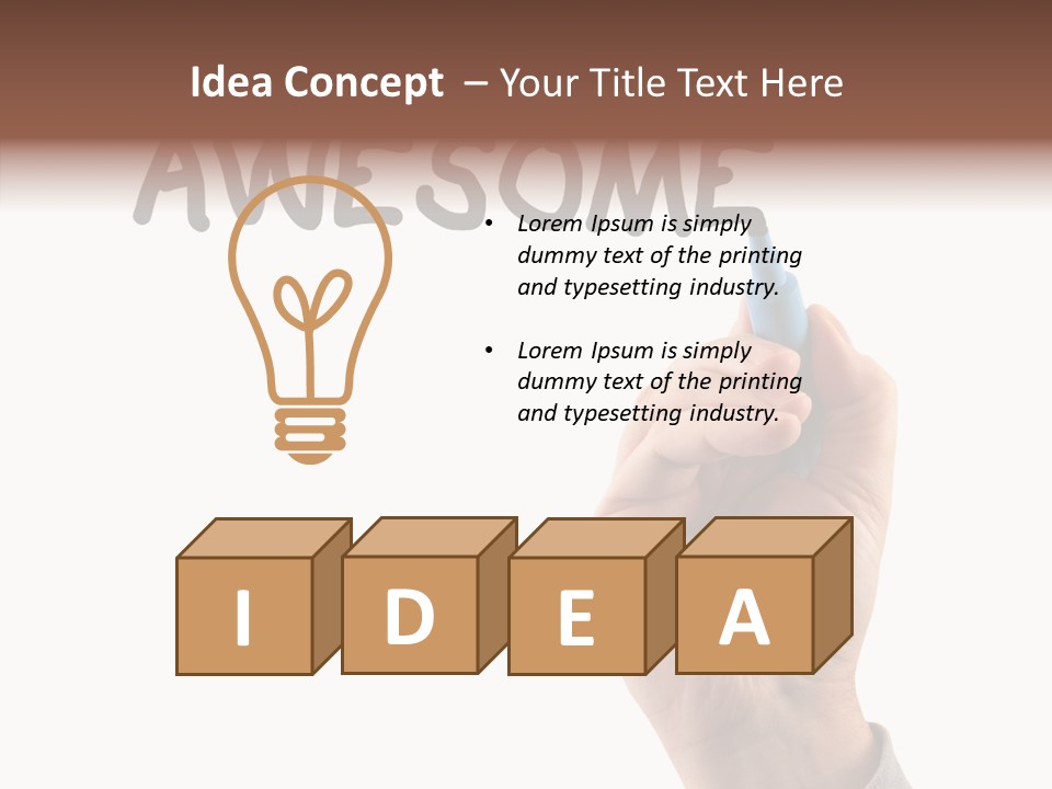 Togetherness Caregiver Grandmother PowerPoint Template