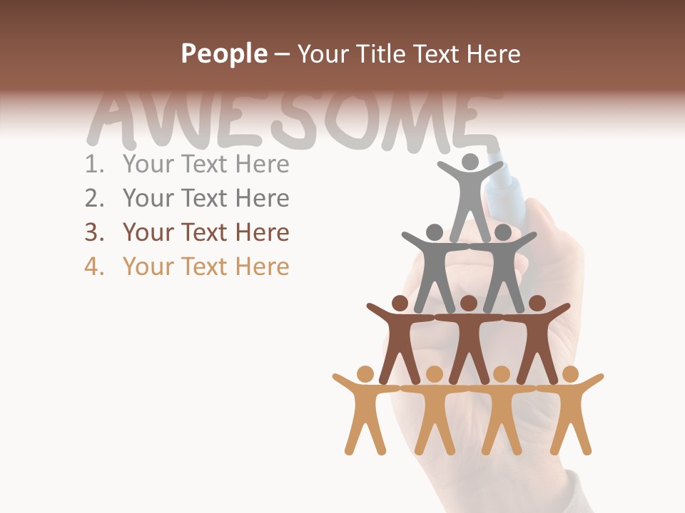 Togetherness Caregiver Grandmother PowerPoint Template