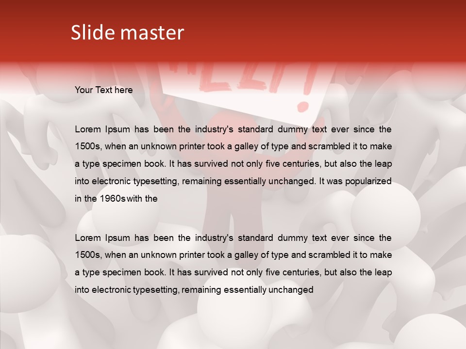 Touching White Background Holding Hands PowerPoint Template