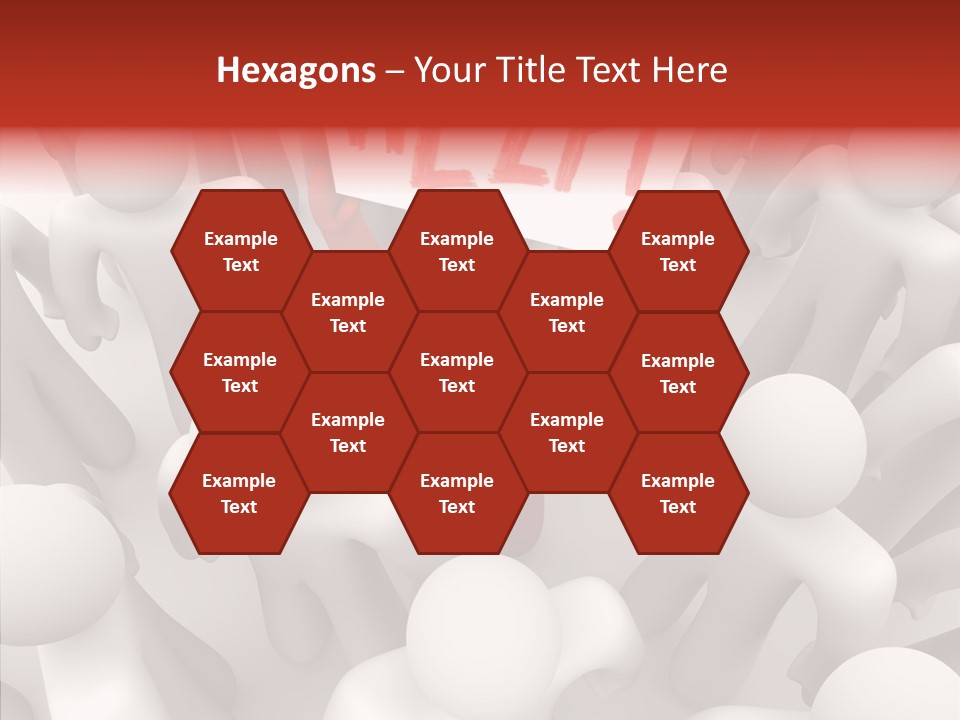 Touching White Background Holding Hands PowerPoint Template