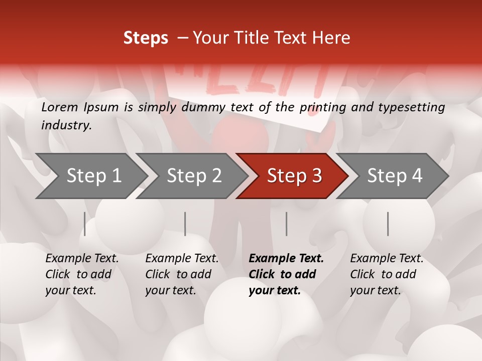 Touching White Background Holding Hands PowerPoint Template